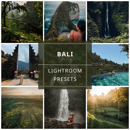 Bali Presets | Maak je reis foto's onvergetelijk