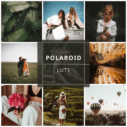 Polaroid Vibes video LUTs